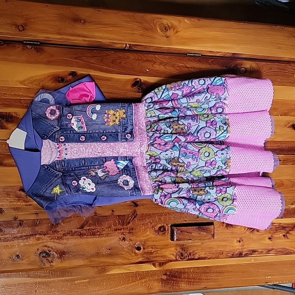 Jojo siwa dress with bow hood